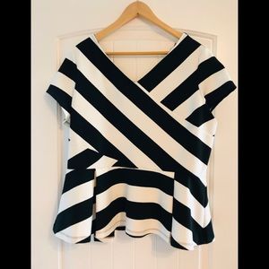 NWT women’s peplum top
